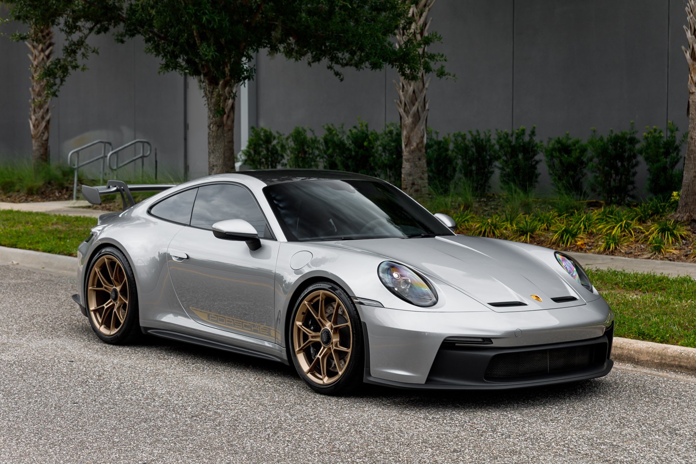 GT Silver Metallic 2023 Porsche 911 GT3 Coupe RWD Coupe Rear-Wheel Drive Automatic