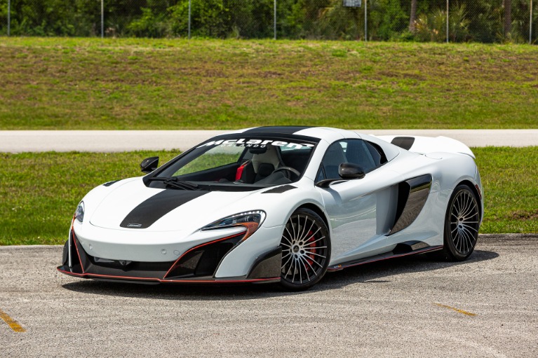 Used 2016 McLaren 675LT Spider for sale Sold at McLaren Orlando LLC in Winter Park FL 32789 1