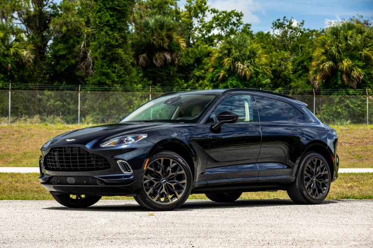 Used 2021 Aston Martin DBX for sale Sold at McLaren Orlando LLC in Winter Park FL 32789 3
