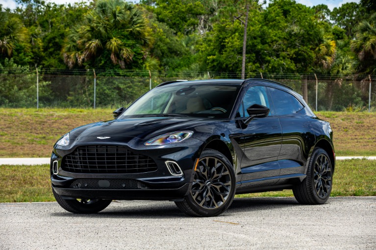 Used 2021 Aston Martin DBX for sale Sold at McLaren Orlando LLC in Winter Park FL 32789 1