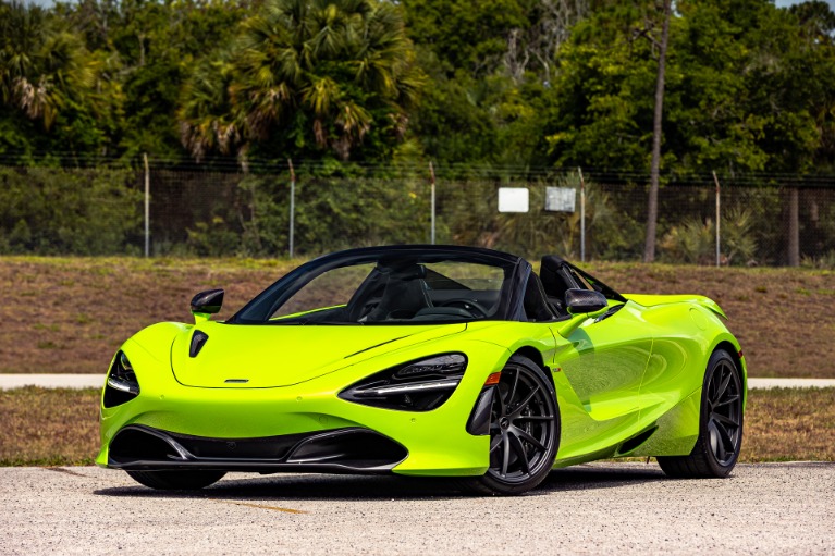 Used 2021 McLaren 720S Spider Performance for sale Sold at McLaren Orlando LLC in Winter Park FL 32789 4