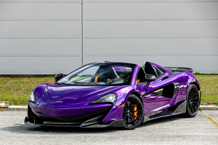 Used 2020 McLaren 600LT Spider for sale Sold at McLaren Orlando LLC in Winter Park FL 32789 4