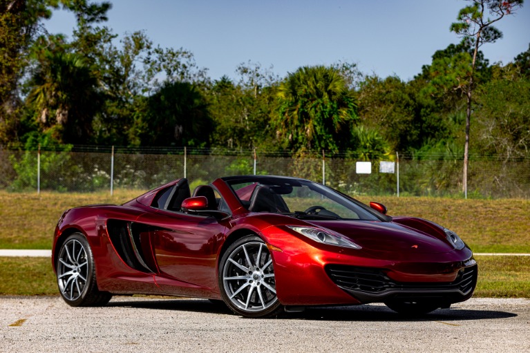 Used 2014 McLaren MP4-12C Spider for sale Sold at McLaren Orlando LLC in Winter Park FL 32789 3