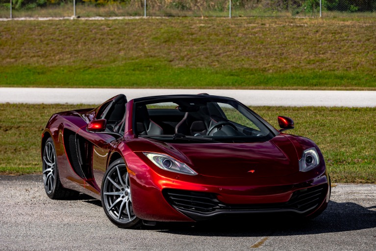 Used 2014 McLaren MP4-12C Spider for sale Sold at McLaren Orlando LLC in Winter Park FL 32789 1