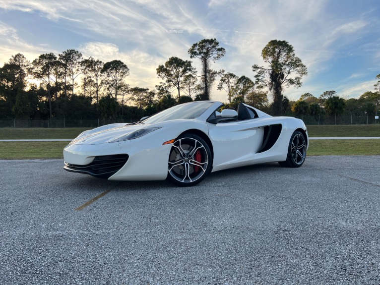 Used 2013 McLaren MP4-12C Spider for sale Sold at McLaren Orlando LLC in Winter Park FL 32789 1