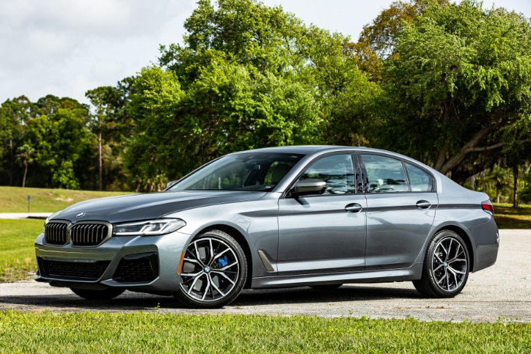 Used 2022 BMW 5 Series M550i xDrive for sale Sold at McLaren Orlando LLC in Winter Park FL 32789 1