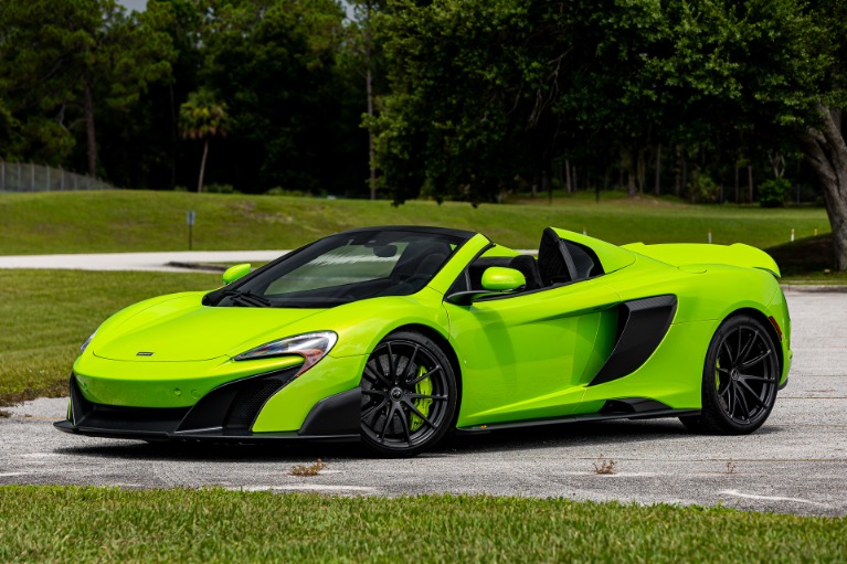 Used 2016 McLaren 675LT Spider for sale Sold at McLaren Orlando LLC in Winter Park FL 32789 1