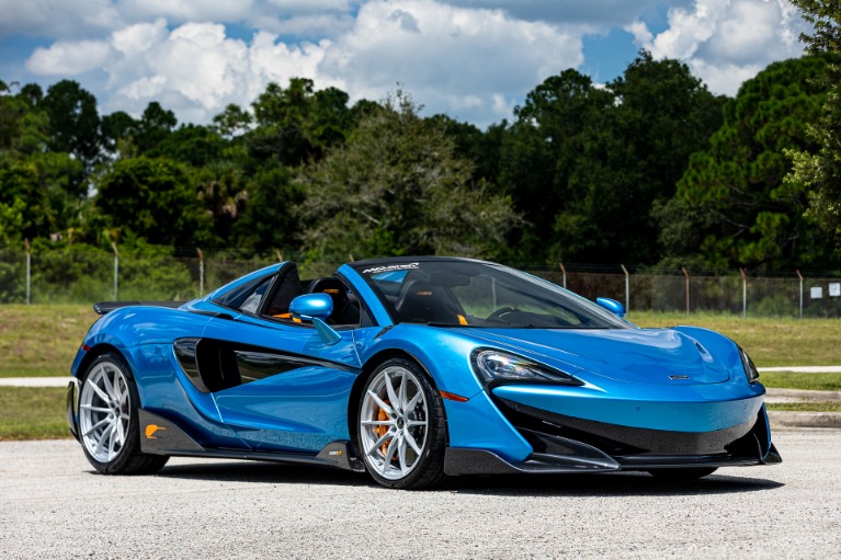 Used 2020 McLaren 600LT Spider for sale Sold at McLaren Orlando LLC in Winter Park FL 32789 3