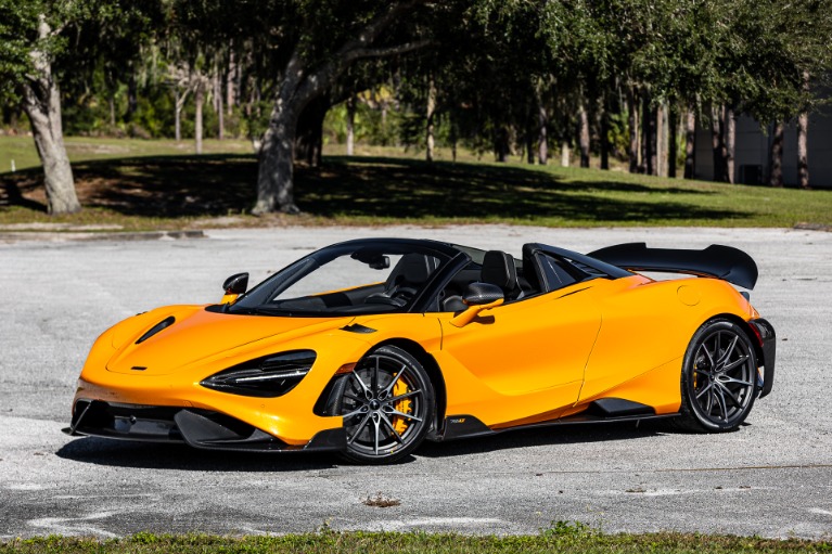 Used 2022 McLaren 765LT Spider for sale Sold at McLaren Orlando LLC in Winter Park FL 32789 1