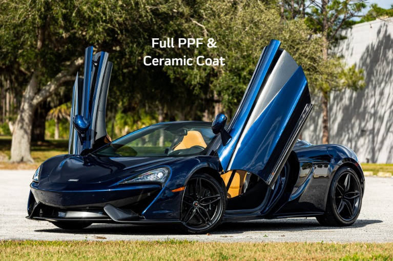Used 2018 McLaren 570S Spider for sale Sold at McLaren Orlando LLC in Winter Park FL 32789 1