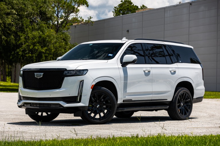 Used 2021 Cadillac Escalade Sport for sale Sold at McLaren Orlando LLC in Winter Park FL 32789 3