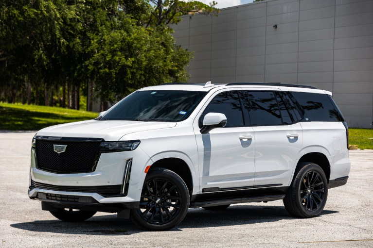 Used 2021 Cadillac Escalade Sport for sale Sold at McLaren Orlando LLC in Winter Park FL 32789 1