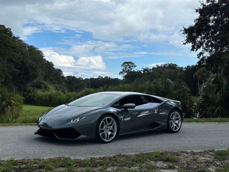 Used 2015 Lamborghini Huracan LP 610-4 for sale Sold at McLaren Orlando LLC in Winter Park FL 32789 1