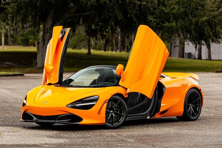 Used 2021 McLaren 720S Spider for sale Sold at McLaren Orlando LLC in Winter Park FL 32789 1