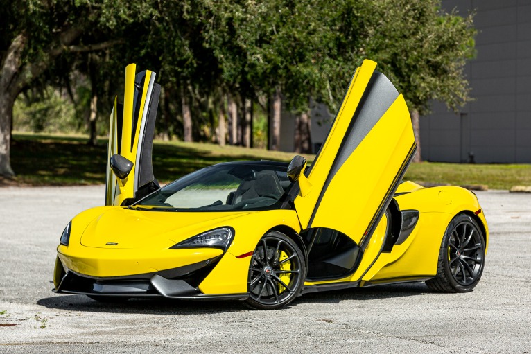 Used 2018 McLaren 570S Spider for sale Sold at McLaren Orlando LLC in Winter Park FL 32789 1