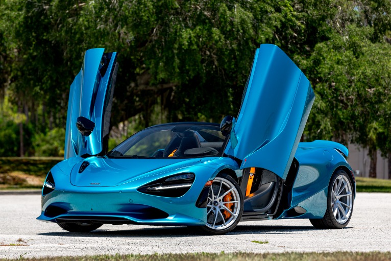 New 2024 McLaren 750S Spider Performance for sale Sold at McLaren Orlando LLC in Winter Park FL 32789 3