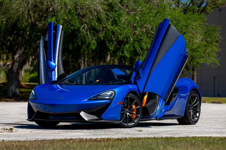Used 2019 McLaren 570S Spider for sale Sold at McLaren Orlando LLC in Winter Park FL 32789 4