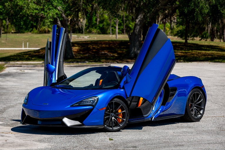 Used 2019 McLaren 570S Spider for sale Sold at McLaren Orlando LLC in Winter Park FL 32789 1