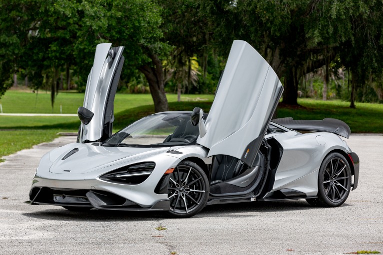 Used 2022 McLaren 765LT Spider Spider for sale Sold at McLaren Orlando LLC in Winter Park FL 32789 3