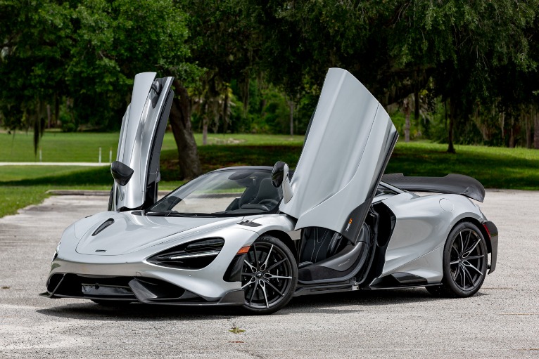 Used 2022 McLaren 765LT Spider Spider for sale Sold at McLaren Orlando LLC in Winter Park FL 32789 1