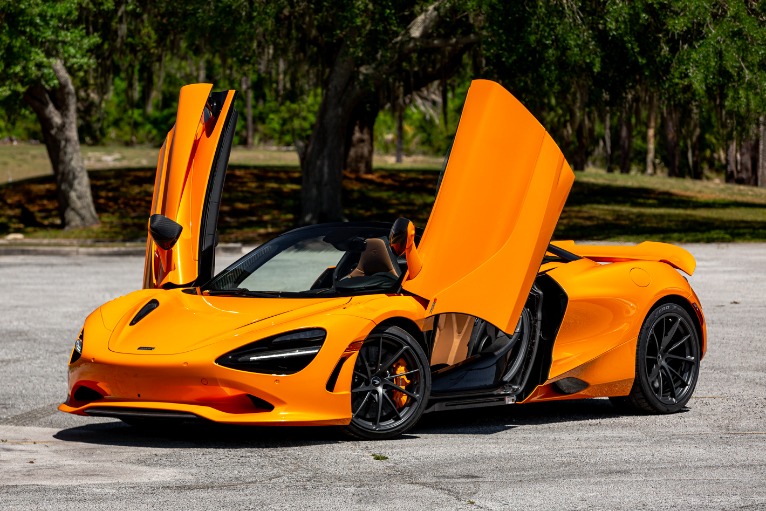 New 2024 McLaren 750S Spider TechLux for sale Sold at McLaren Orlando LLC in Winter Park FL 32789 1
