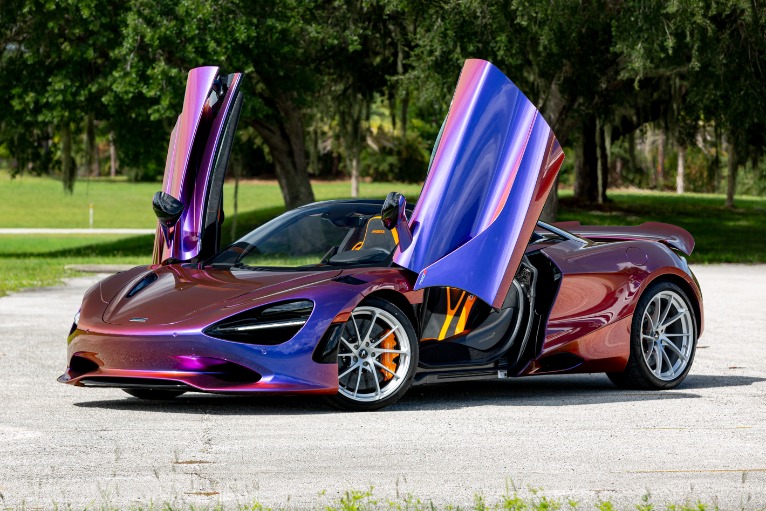 New 2025 McLaren 750S Spider Performance for sale Sold at McLaren Orlando LLC in Winter Park FL 32789 3