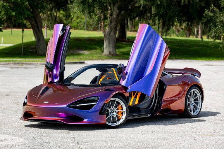 New 2025 McLaren 750S Spider Performance for sale Sold at McLaren Orlando LLC in Winter Park FL 32789 1