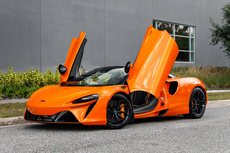 Used 2025 McLaren Artura Spider TechLux for sale Sold at McLaren Orlando LLC in Winter Park FL 32789 1