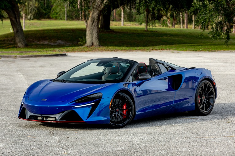 New 2025 McLaren Artura Spider TechLux for sale Sold at McLaren Orlando LLC in Winter Park FL 32789 2