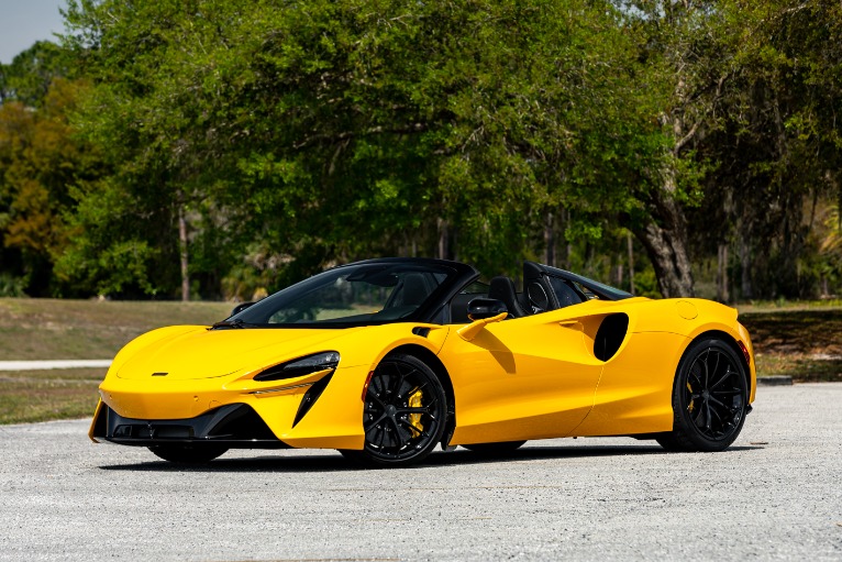 New 2025 McLaren Artura Spider TechLux for sale Sold at McLaren Orlando LLC in Winter Park FL 32789 3