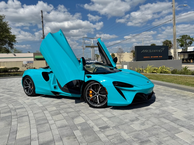 Used 2025 McLaren Artura Spider TechLux for sale Sold at McLaren Orlando LLC in Winter Park FL 32789 4