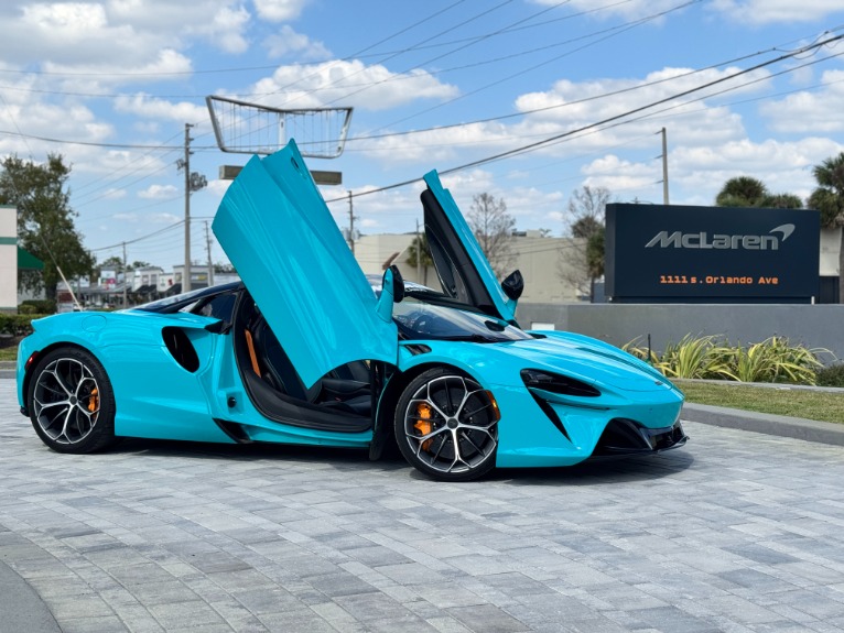 Used 2025 McLaren Artura Spider TechLux for sale Sold at McLaren Orlando LLC in Winter Park FL 32789 1