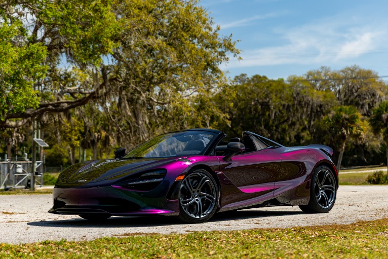 New 2025 McLaren 750S Spider for sale Sold at McLaren Orlando LLC in Winter Park FL 32789 3
