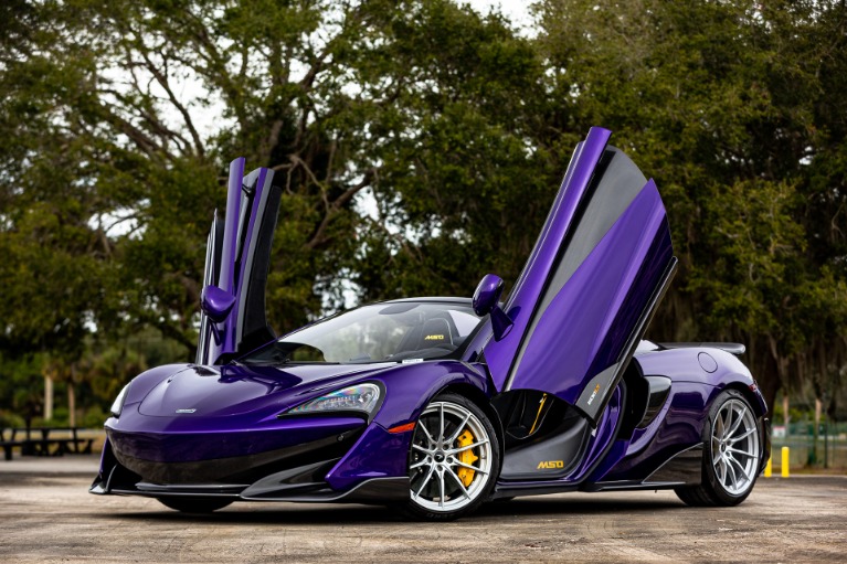 New 2020 McLaren 600LT Spider for sale Sold at McLaren Orlando LLC in Winter Park FL 32789 4