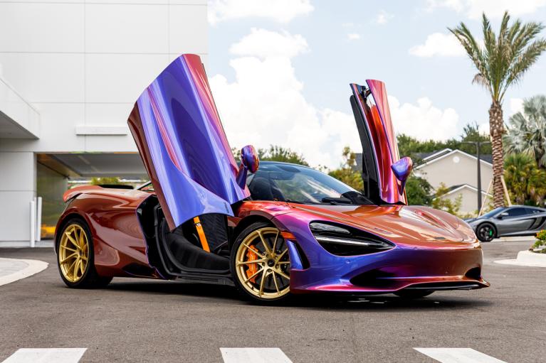 Used 2025 McLaren 750S Spider for sale Sold at McLaren Orlando LLC in Winter Park FL 32789 1