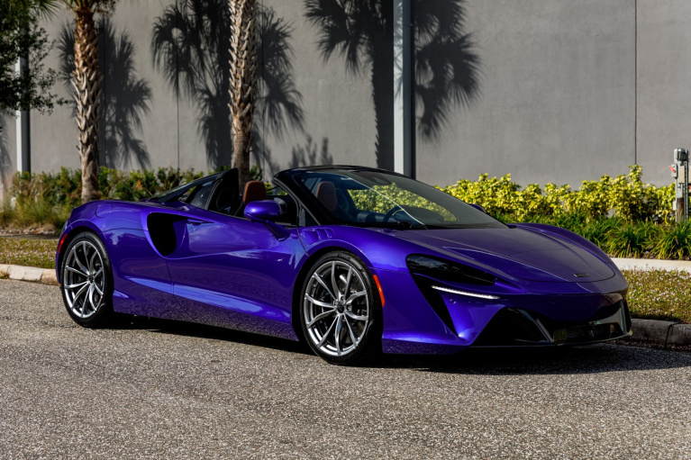 Used 2025 McLaren Artura Spider for sale Sold at McLaren Orlando LLC in Winter Park FL 32789 1