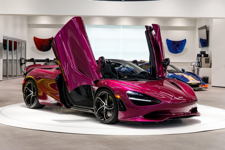 New 2026 McLaren 750S Spider TechLux for sale Sold at McLaren Orlando LLC in Winter Park FL 32789 1