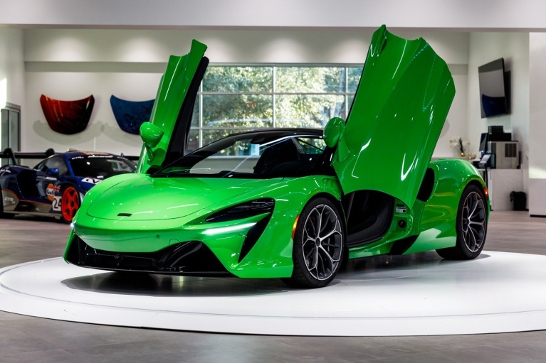 New 2026 McLaren Artura Spider Performance for sale $323,700 at McLaren Orlando LLC in Winter Park FL