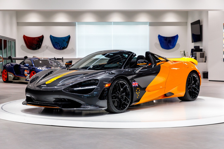 New 2026 McLaren 750S Spider Constructors Livery for sale Sold at McLaren Orlando LLC in Winter Park FL 32789 2