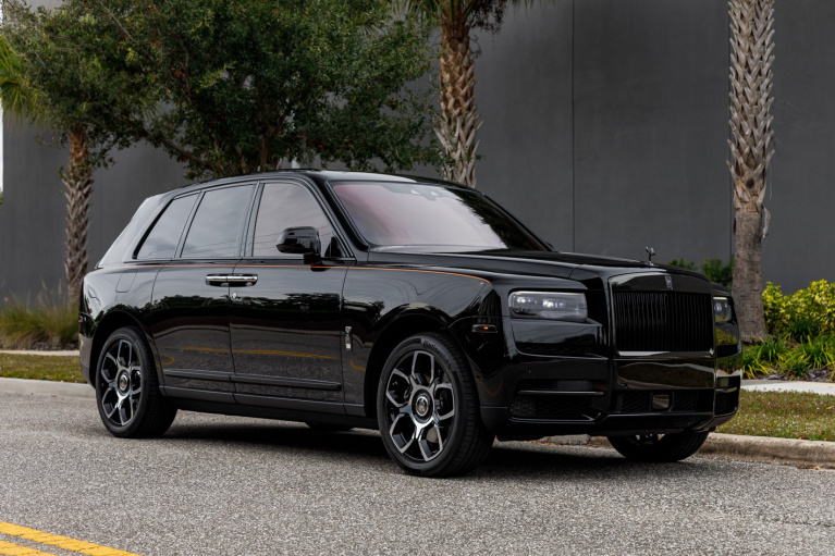 Used 2022 Rolls-Royce Black Badge Cullinan for sale Sold at McLaren Orlando LLC in Winter Park FL 32789 1
