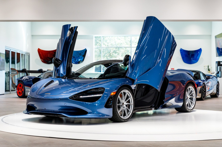 New 2026 McLaren 750S Spider TechLux for sale Sold at McLaren Orlando LLC in Winter Park FL 32789 1