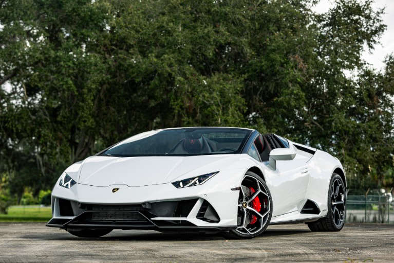 Used 2020 Lamborghini Huracan LP 640-4 EVO Spyder for sale Sold at McLaren Orlando LLC in Winter Park FL 32789 4
