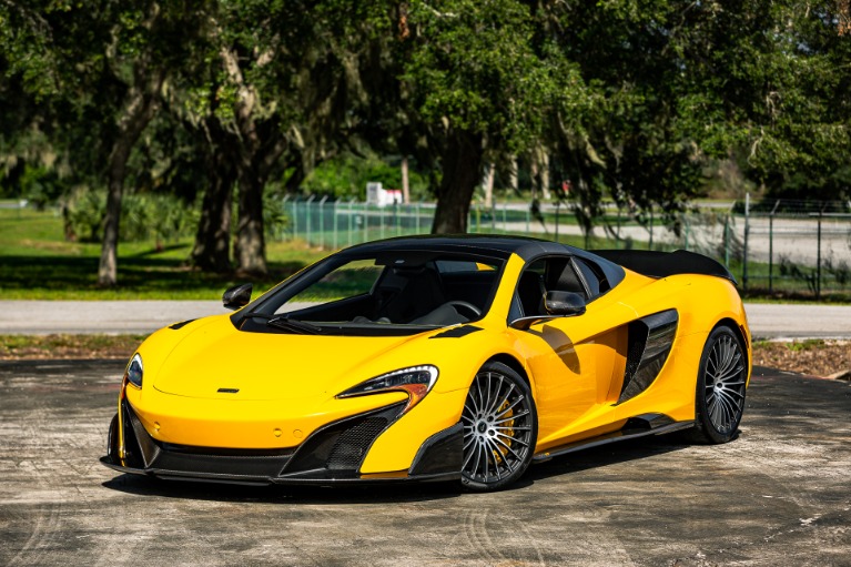 Used 2016 McLaren 675LT Spider for sale Sold at McLaren Orlando LLC in Winter Park FL 32789 3