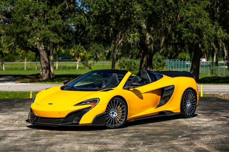 Used 2016 McLaren 675LT Spider for sale Sold at McLaren Orlando LLC in Winter Park FL 32789 1