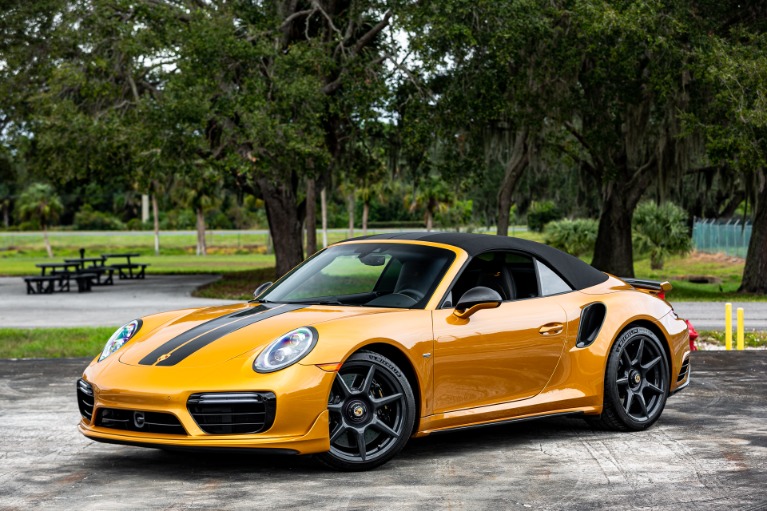 Used 2019 Porsche 911 Turbo S Cabriolet Exclusive for sale Sold at McLaren Orlando LLC in Winter Park FL 32789 2