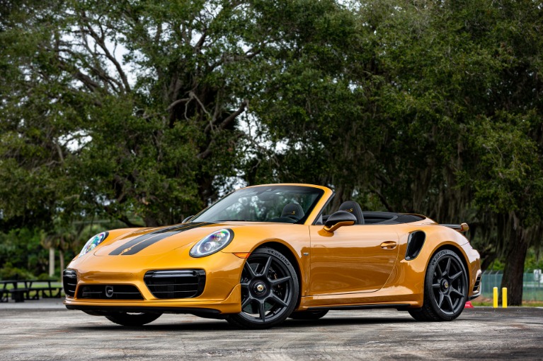 Used 2019 Porsche 911 Turbo S Cabriolet Exclusive for sale Sold at McLaren Orlando LLC in Winter Park FL 32789 3