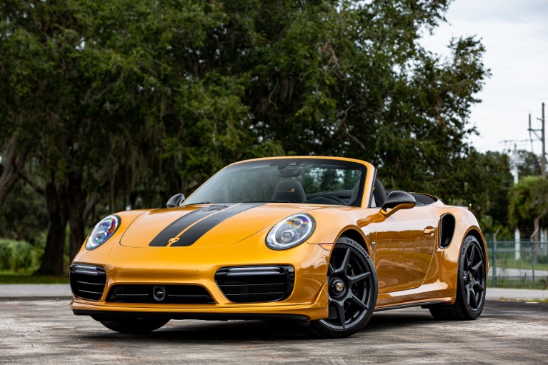Used 2019 Porsche 911 Turbo S Cabriolet Exclusive for sale Sold at McLaren Orlando LLC in Winter Park FL 32789 1