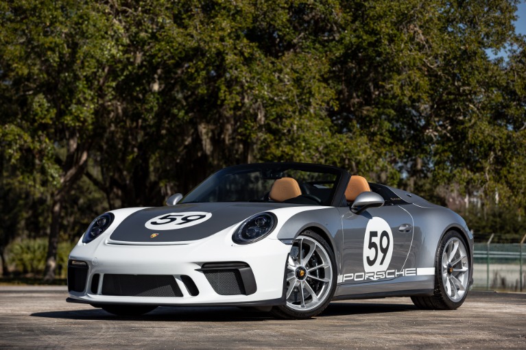 Used 2019 Porsche 911 Speedster for sale Sold at McLaren Orlando LLC in Winter Park FL 32789 1