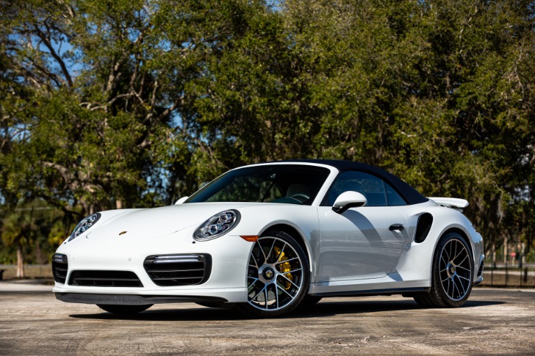 Used 2018 Porsche 911 Turbo S for sale Sold at McLaren Orlando LLC in Winter Park FL 32789 1